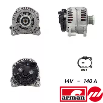 Alternateur FISPA A12BH0860AS