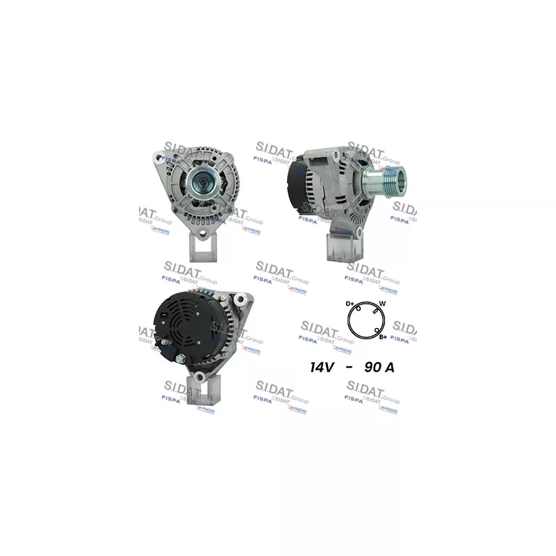Alternateur FISPA A12BH0899A2