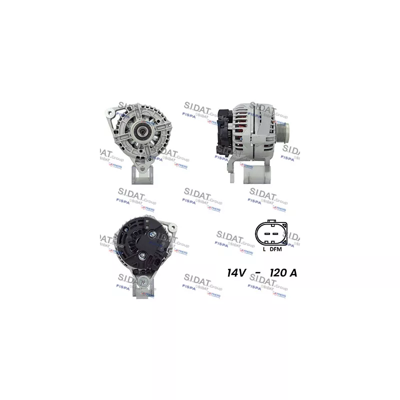 Alternateur FISPA A12BH0907A2