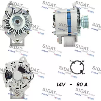 Alternateur FISPA A12BH0916A2
