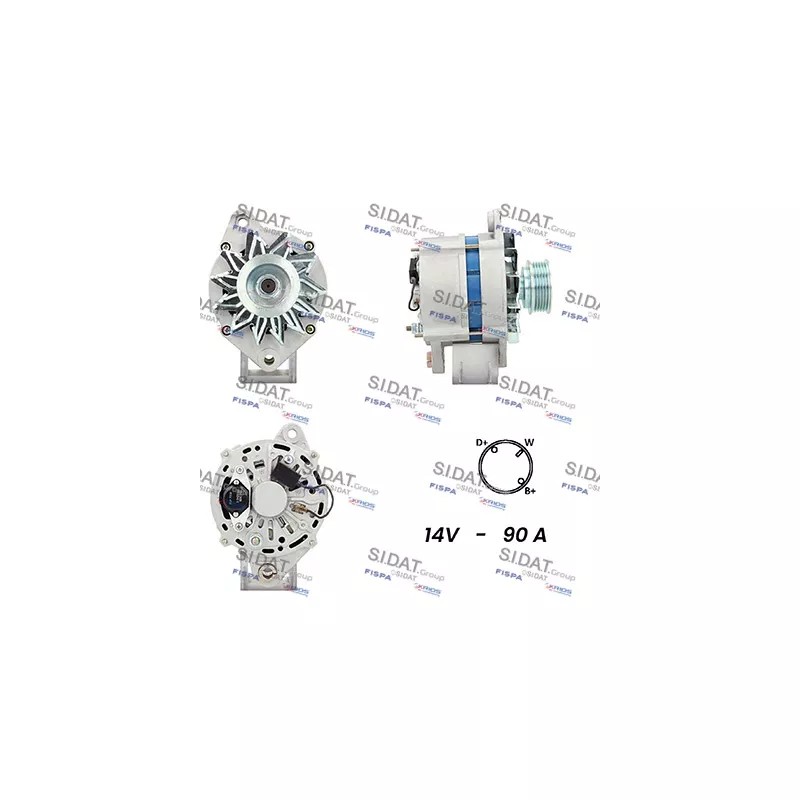 Alternateur FISPA A12BH0916A2