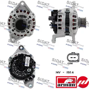 Alternateur FISPA A12BH0925AS