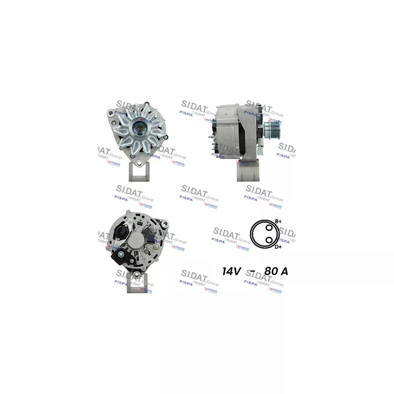 Alternateur FISPA A12BH0929A2