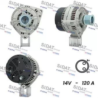 Alternateur FISPA A12BH0933A2