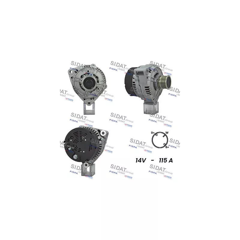 Alternateur FISPA A12BH0934A2