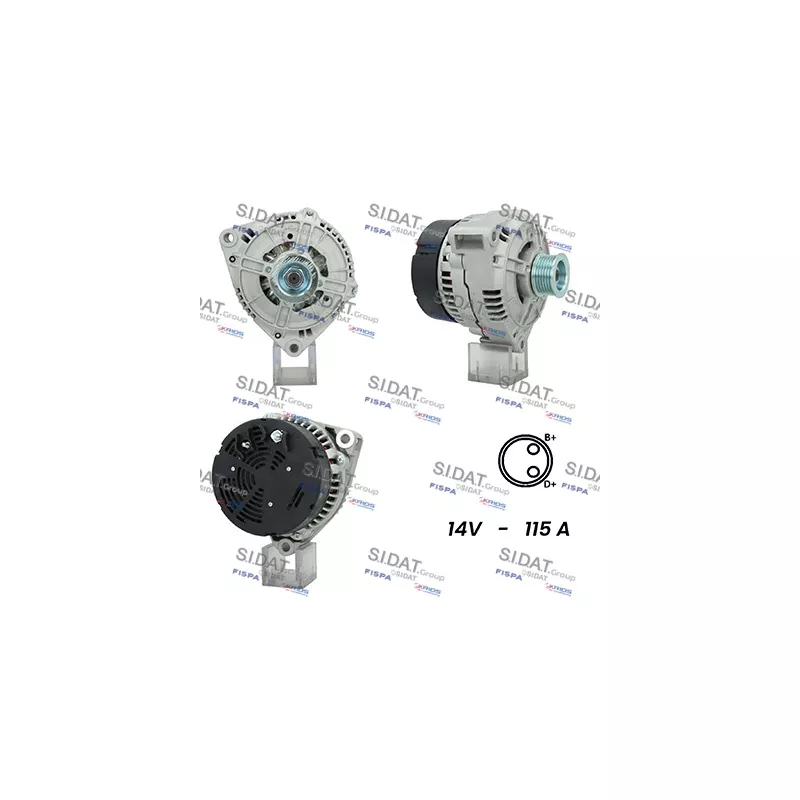 Alternateur FISPA A12BH0935A2
