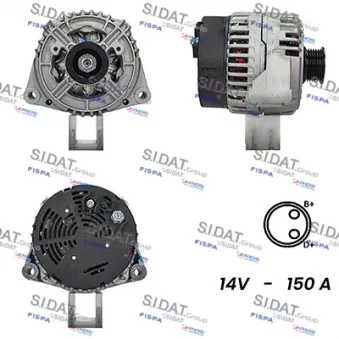 Alternateur FISPA A12BH0936A2