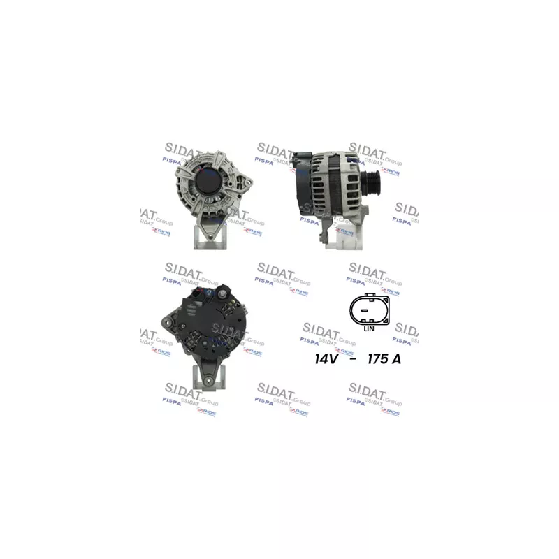 Alternateur FISPA A12BH0972