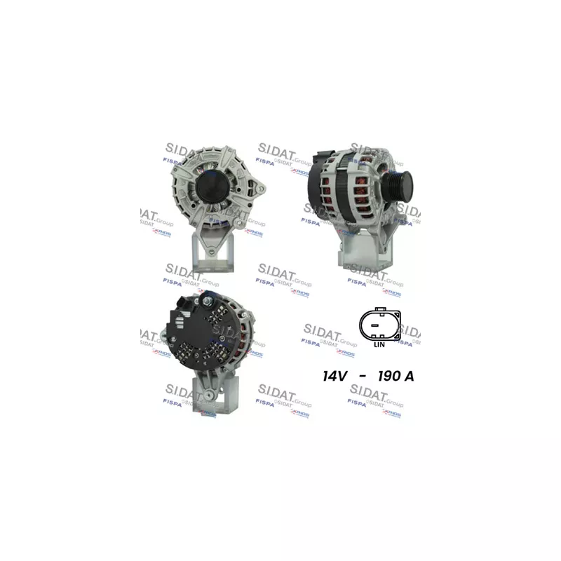 Alternateur FISPA A12BH0982
