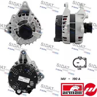 Alternateur FISPA A12BH0982AS