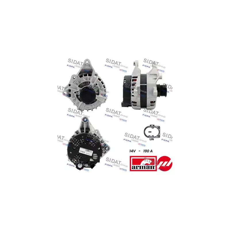Alternateur FISPA A12BH0982AS
