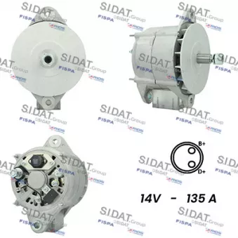 Alternateur FISPA A12BH1056A2