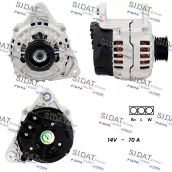Alternateur FISPA A12BH1275A2