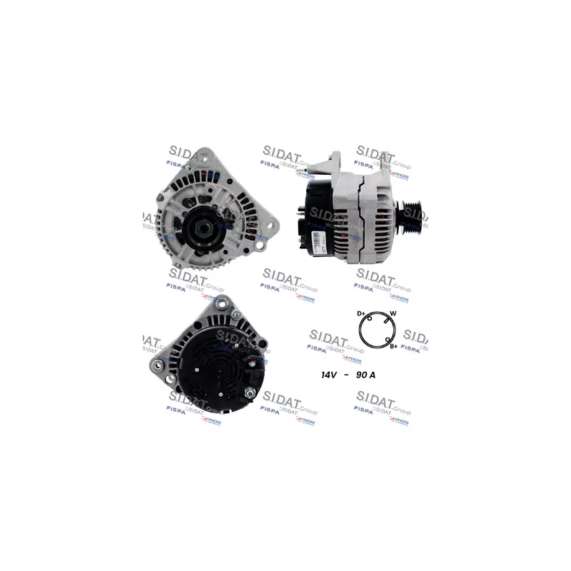 Alternateur FISPA A12BH1280A2