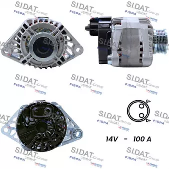 Alternateur FISPA A12DE0003