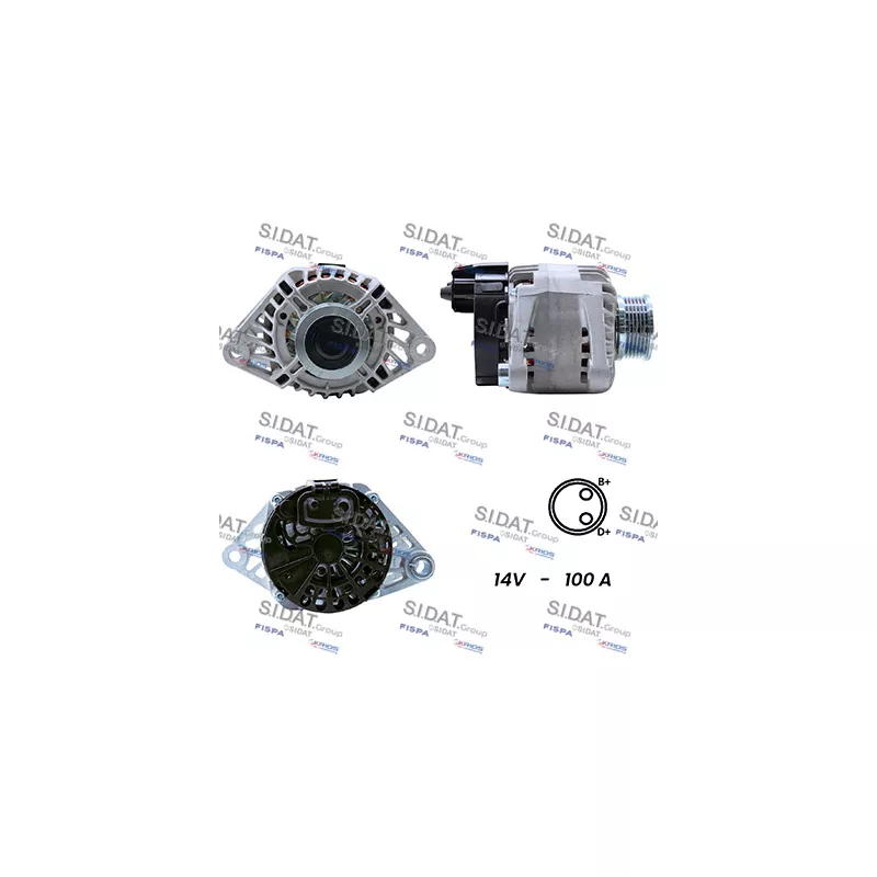 Alternateur FISPA A12DE0003A2