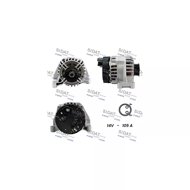Alternateur FISPA A12DE0007A2