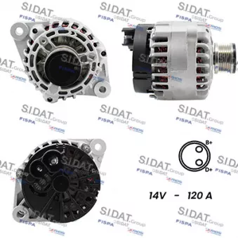 Alternateur FISPA A12DE0016A2