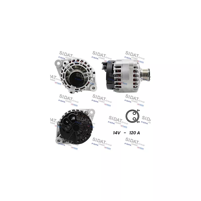 Alternateur FISPA A12DE0016A2