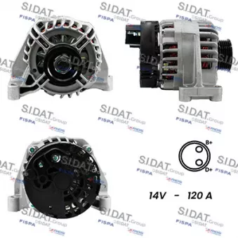 Alternateur FISPA A12DE0030A2