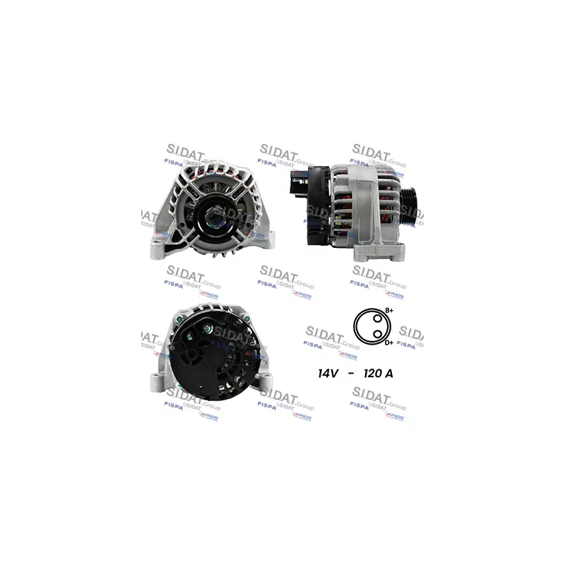 Alternateur FISPA A12DE0030A2