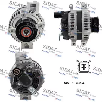 Alternateur FISPA A12DE0067A2