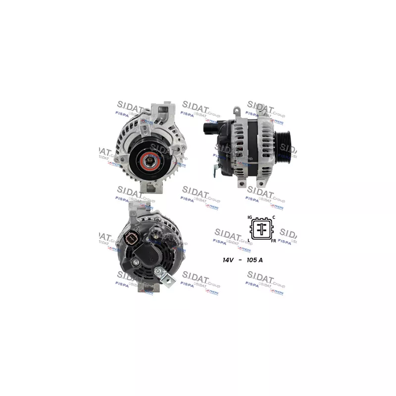 Alternateur FISPA A12DE0067A2