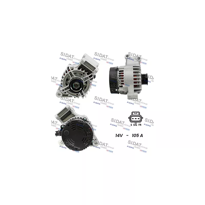 Alternateur FISPA A12DE0087A2