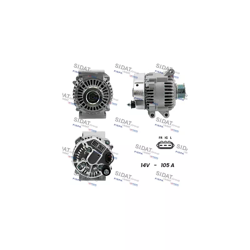 Alternateur FISPA A12DE0133A2