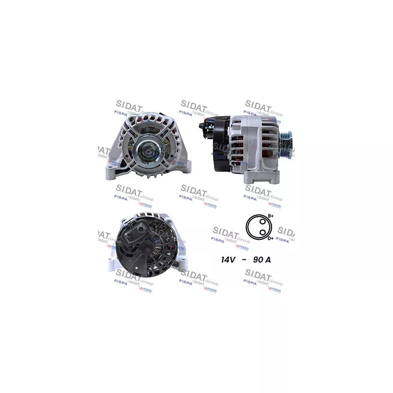 Alternateur FISPA A12DE0138A2