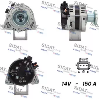 Alternateur FISPA A12DE0153A2