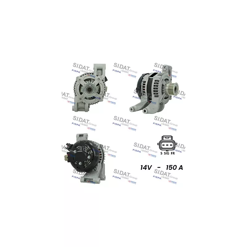 Alternateur FISPA A12DE0155A2