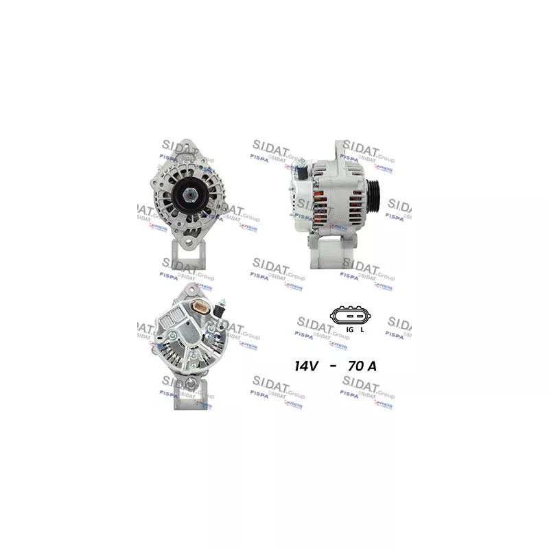 Alternateur FISPA A12DE0207A2