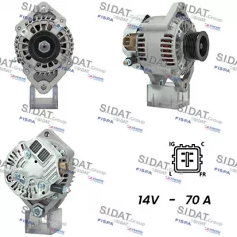 Alternateur FISPA A12DE0208A2