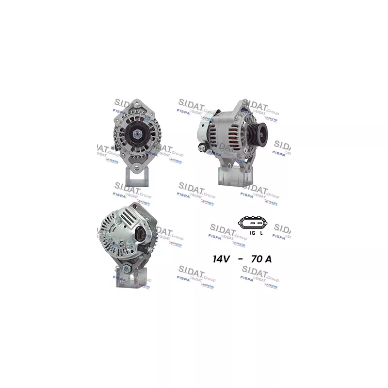 Alternateur FISPA A12DE0209A2