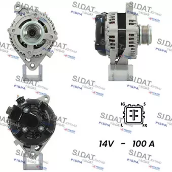 Alternateur FISPA A12DE0238A2