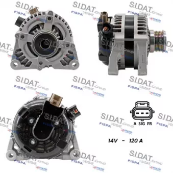 Alternateur FISPA A12DE0303A2