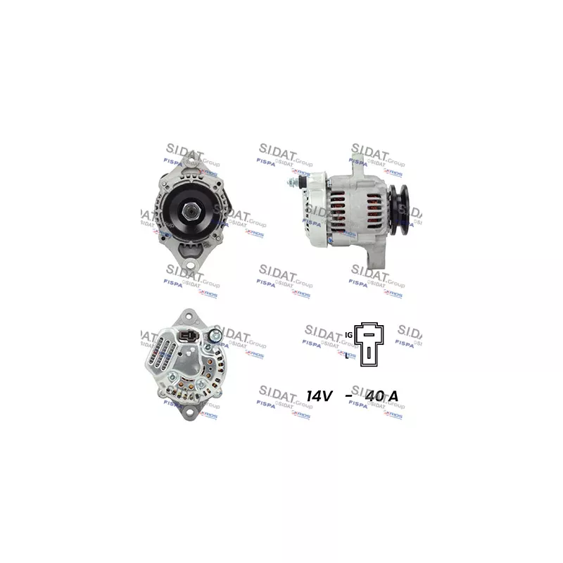 Alternateur FISPA A12DE0317A2