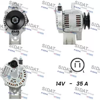 Alternateur FISPA A12DE0351A2