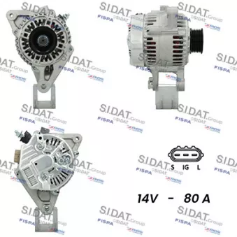 Alternateur FISPA A12DE0373A2