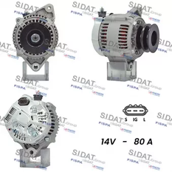 Alternateur FISPA A12DE0375A2