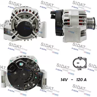 Alternateur FISPA A12DE0407A2