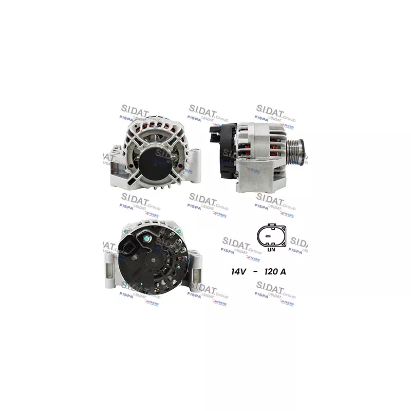 Alternateur FISPA A12DE0407A2