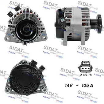 Alternateur FISPA A12DE0427A2
