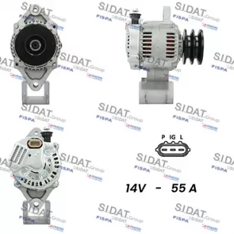 Alternateur FISPA A12DE0433A2