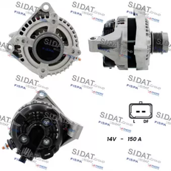 Alternateur FISPA A12DE0443A2