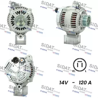 Alternateur FISPA A12DE0445A2