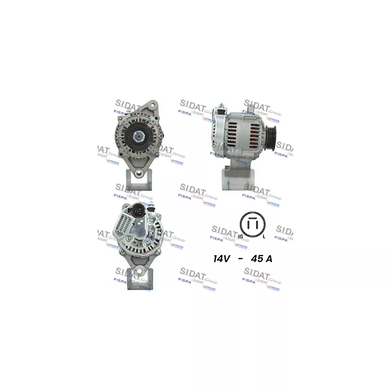 Alternateur FISPA A12DE0482A2