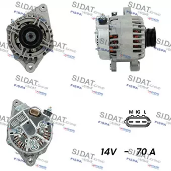 Alternateur FISPA A12DE0489A2