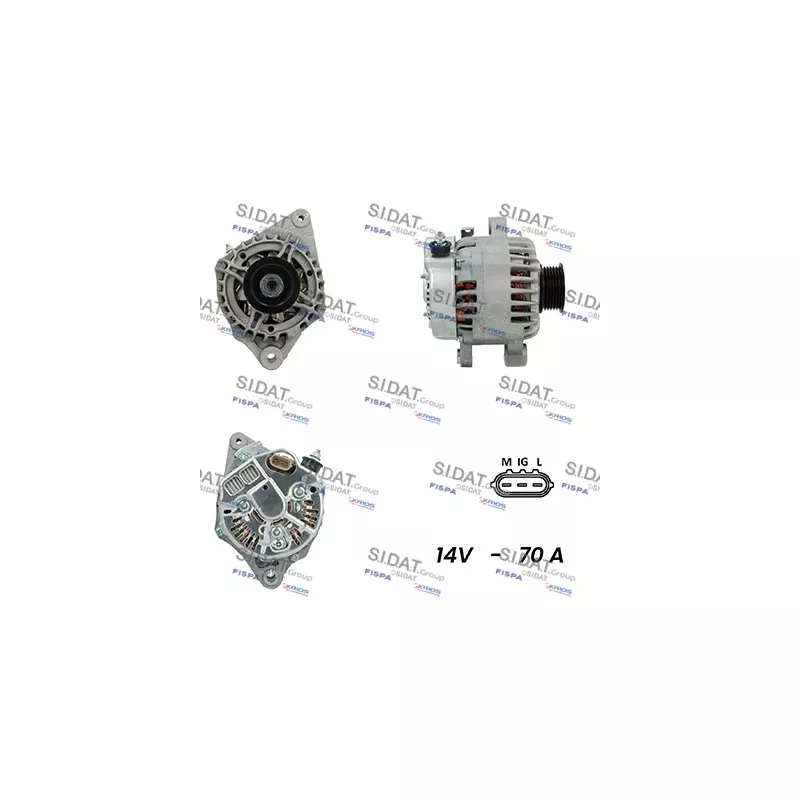 Alternateur FISPA A12DE0489A2